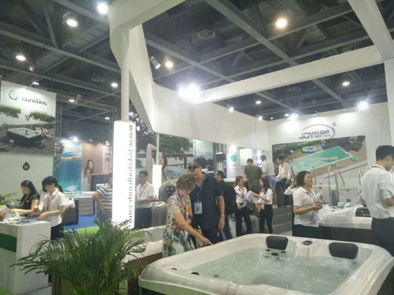 名企聚首廣州，2018亞洲泳池SPA博覽會昨日開幕