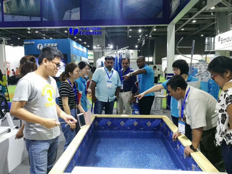 名企聚首廣州，2018亞洲泳池SPA博覽會昨日開幕